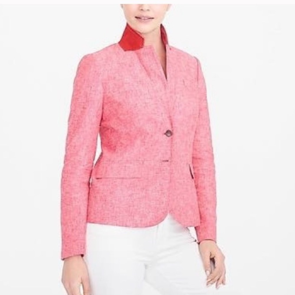 J. Crew Schoolboy Linen jacket Sz 8